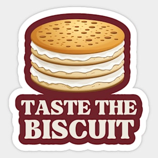 taste-the-biscuit Sticker